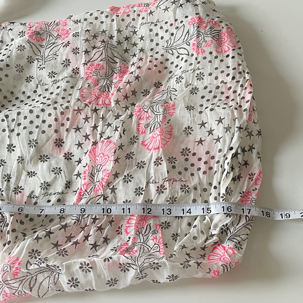 Free People Large Tote Lightweight Bag Boho Athleisure Beach Coastal